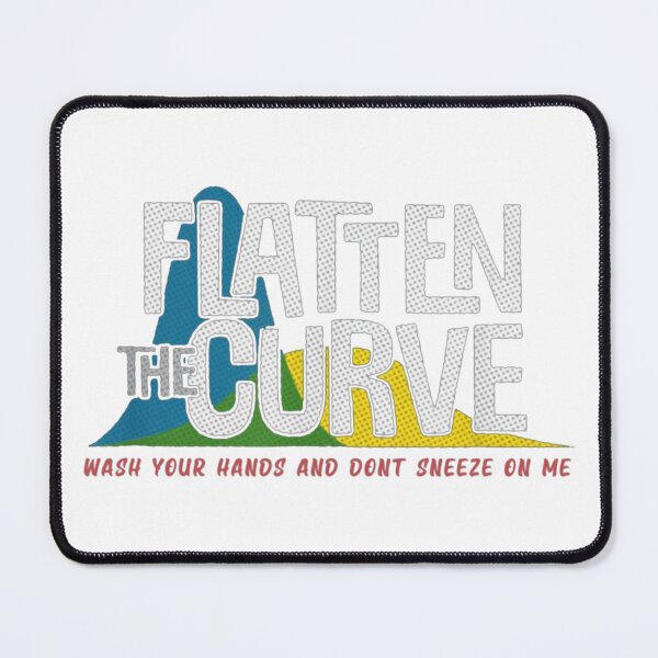 Item preview, flatten the curve public health virus wash your hands tee shirts designed and sold by WmVillanuevaup.