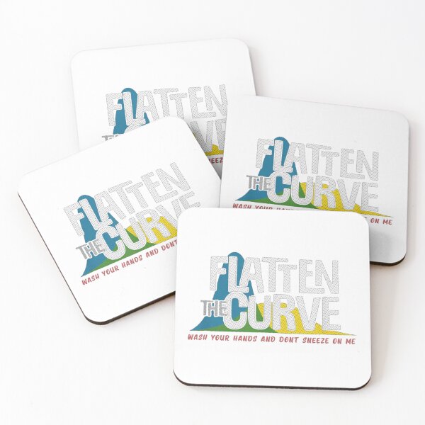 Item preview, flatten the curve public health virus wash your hands tee shirts designed and sold by WmVillanuevaup.