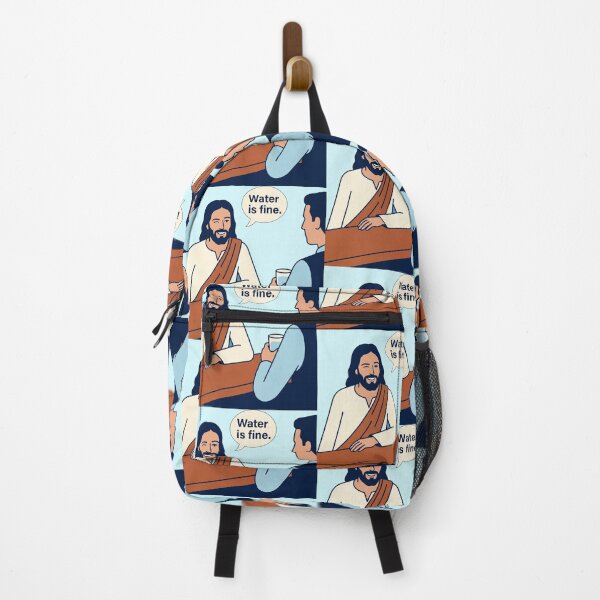 Item preview, Jesus at a Bar - Water Is Fine designed and sold by ThreadRiotTees.