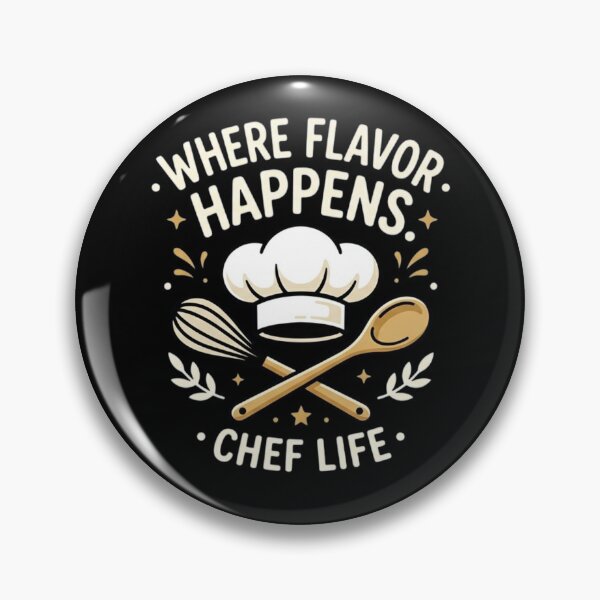 Item preview, Where Flavor Happens - Chef Life Culinary Cooking designed and sold by Unique Gifts For Your Profession!.