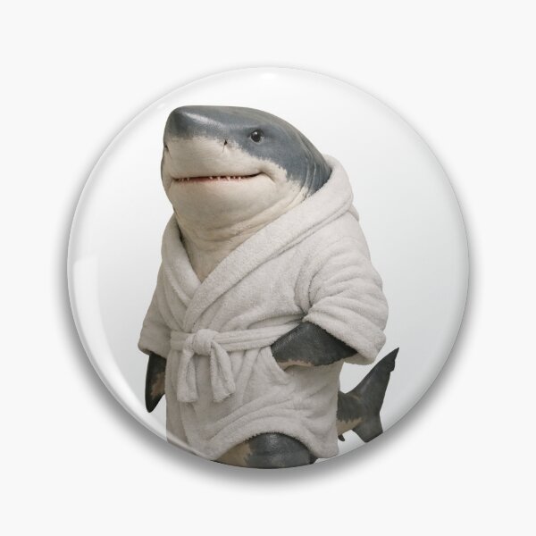 Item preview, Bathrobe Megalodon designed and sold by Sillytoe.
