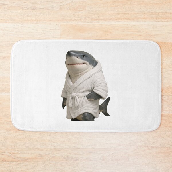 Item preview, Bathrobe Megalodon designed and sold by Sillytoe.