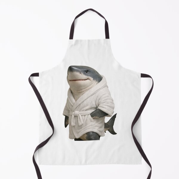 Item preview, Bathrobe Megalodon designed and sold by Sillytoe.