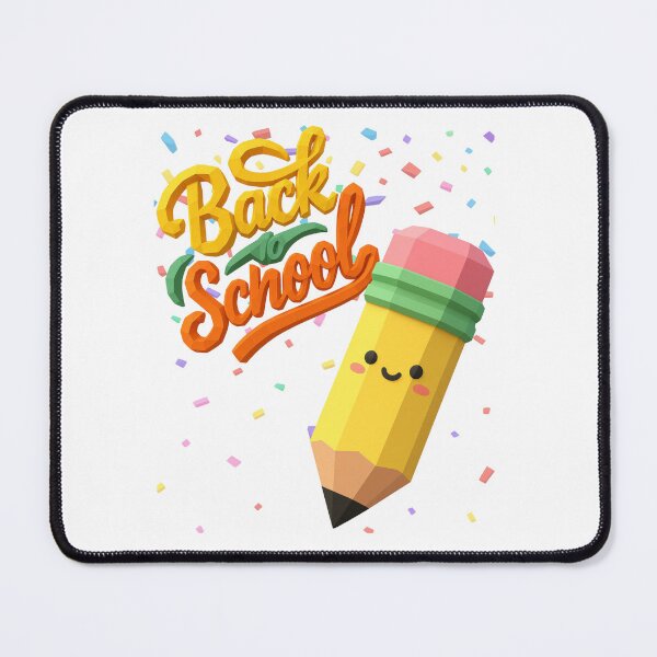 Item preview, A Colorful Start to the School Year Cute “Back to School” design featuring a pencil designed and sold by SabinasDesign.