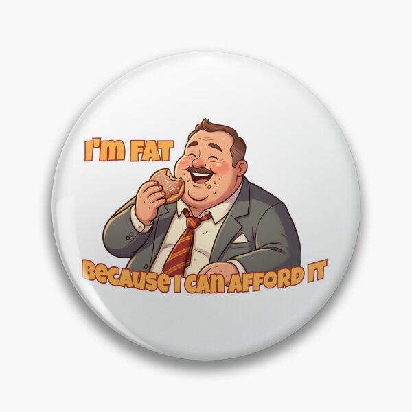 Item preview, I'm Fat Afford It Funny Sarcastic Eating Food designed and sold by CreativeCrest.