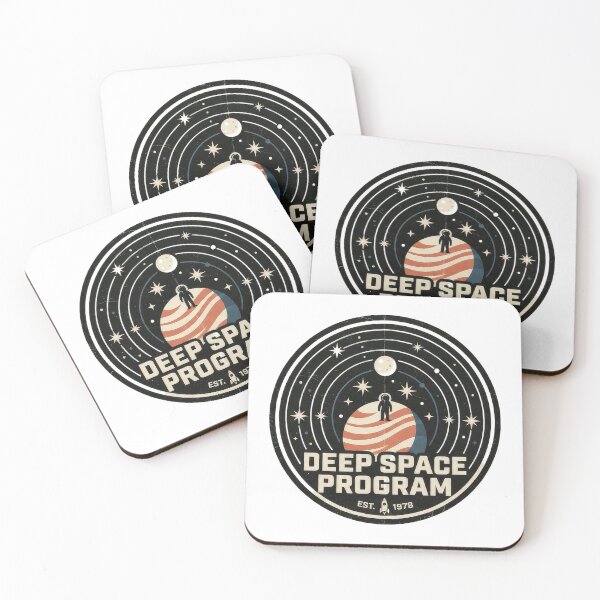 Item preview, deep space program Retro Vintage Minimalist Graphic designed and sold by Probably Fine Design.