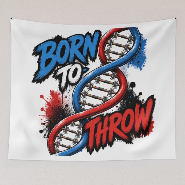 Item preview, Born To Throw designed and sold by Thor-stone.