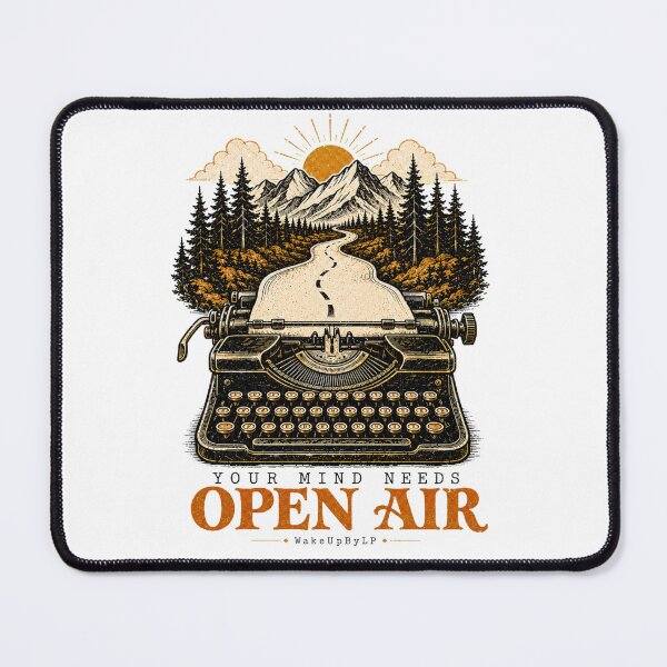 Item preview, Your Mind Needs Open Air – Vintage Typewriter designed and sold by WakeUpByLuki.