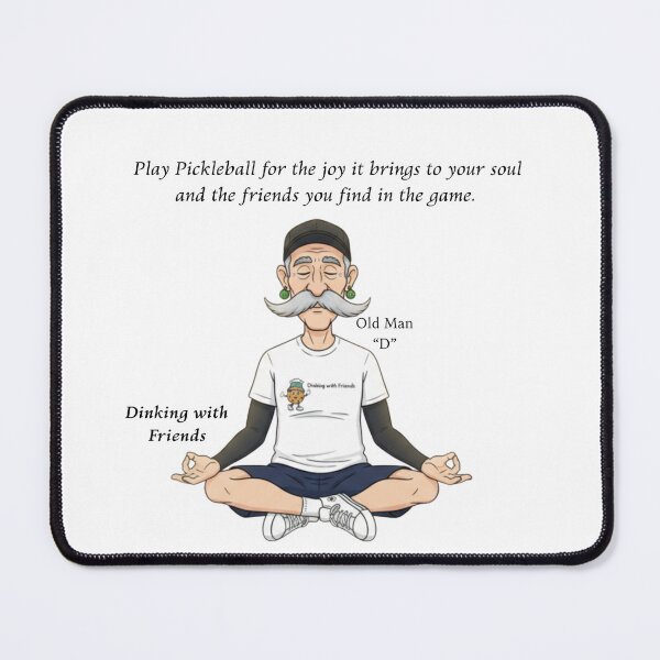 Item preview, Playing Pickleball...Old Man "D" designed and sold by Picklenut1969.