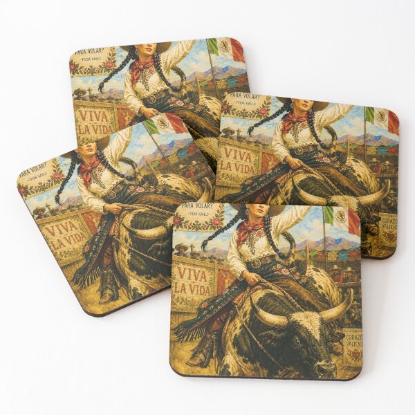 Item preview, Bull-Riding Frida designed and sold by reggiemercedes.