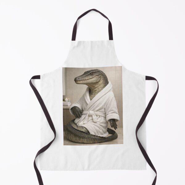 Item preview, Relaxing Bathrobe Mosasaurus designed and sold by Sillytoe.