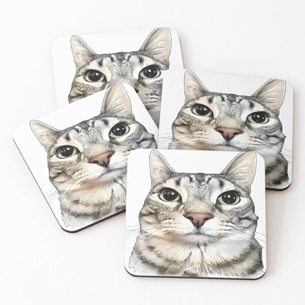 Item preview, Cat looking at the camera MEME designed and sold by Sommer Studio Designs.