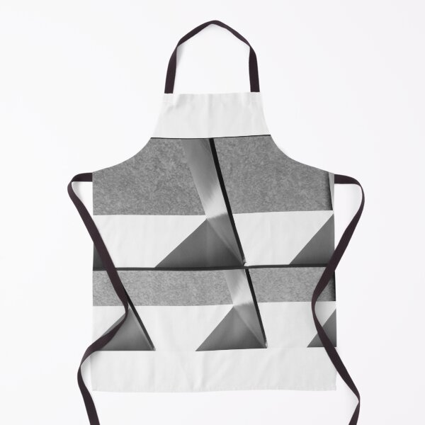 Item preview, Minimal Geometric Ceiling Grid With Triangular Light and Shadow Patterns in Black and White designed and sold by Nmallia.
