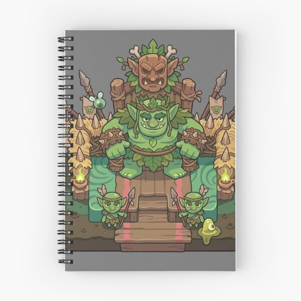 Item preview, The Goblin King on his Wooden Fantasy Throne  designed and sold by VoxelEstudi0nic.