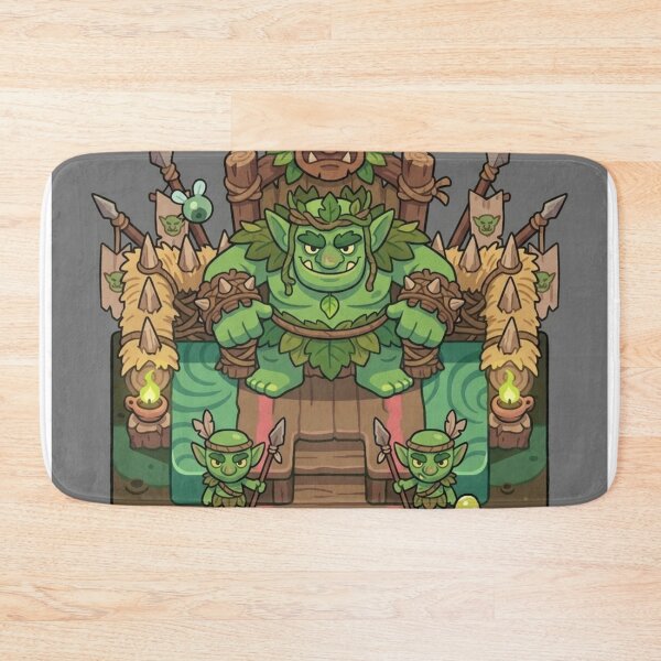 Item preview, The Goblin King on his Wooden Fantasy Throne  designed and sold by VoxelEstudi0nic.