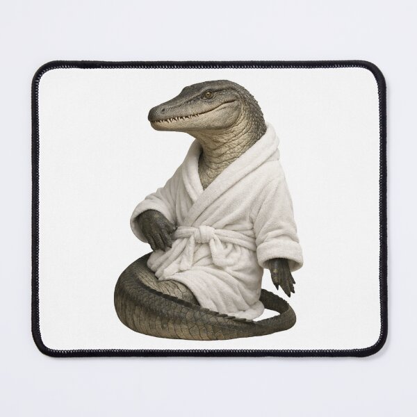 Item preview, Comfy Bathrobe Mosasaurus designed and sold by Sillytoe.