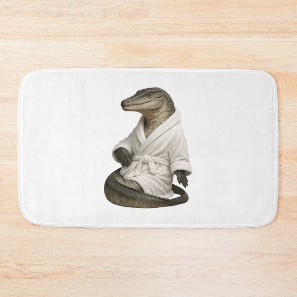 Item preview, Comfy Bathrobe Mosasaurus designed and sold by Sillytoe.