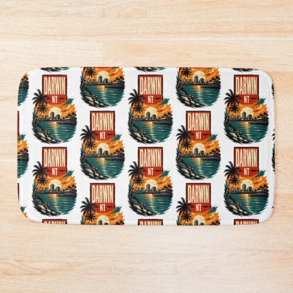 Item preview, Darwin Northern Territory Australia Vintage Travel Poster designed and sold by TravelersGems.