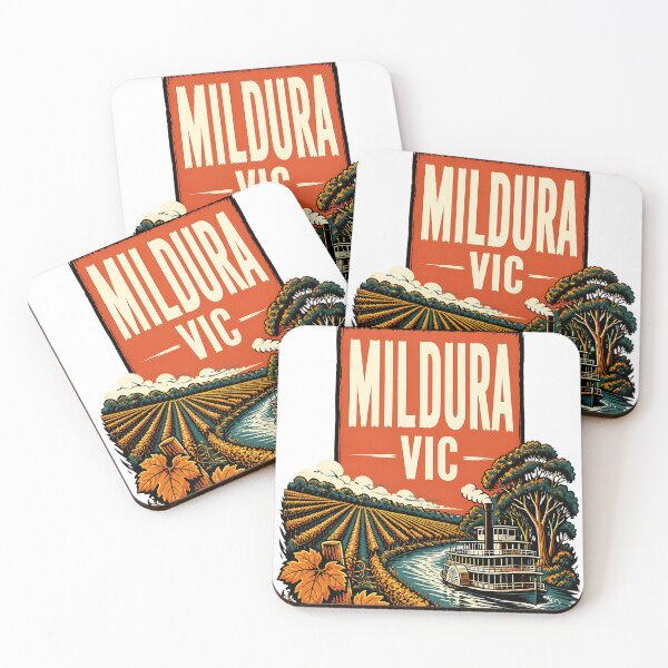 Item preview, Mildura Victoria Australia Vintage Travel Poster designed and sold by TravelersGems.