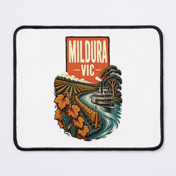 Item preview, Mildura Victoria Australia Vintage Travel Poster designed and sold by TravelersGems.
