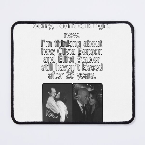 Item preview, Olivia Benson and Elliot Stabler  designed and sold by w0lfxhild.