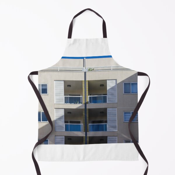 Item preview, Modern Apartment Building Facade With Balconies, Geometric Shadows and Minimal Architecture designed and sold by Nmallia.