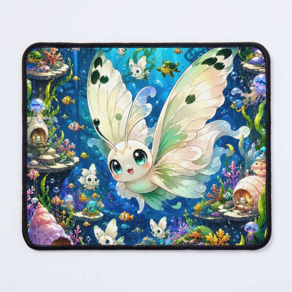 Item preview, Whimsical Underwater Butterfly Fantasy World designed and sold by Rohan132.