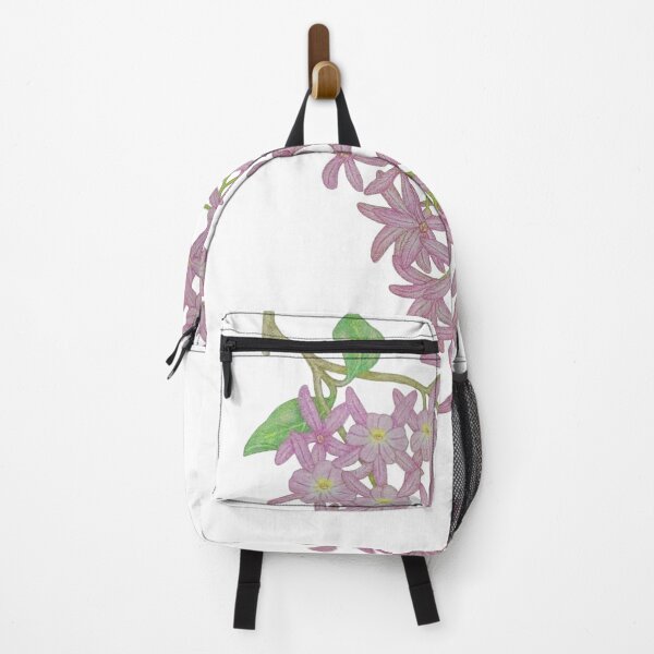 Item preview, Purple Hanging Flower Colored Pencil Botanical Illustration designed and sold by calmcolourprint.