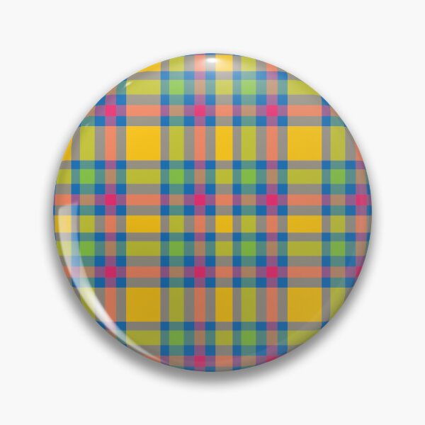 Item preview, Colorful Retro Plaid Grid Seamless Pattern designed and sold by AleksaDesignMTL.