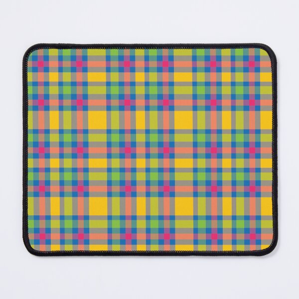 Item preview, Colorful Retro Plaid Grid Seamless Pattern designed and sold by AleksaDesignMTL.