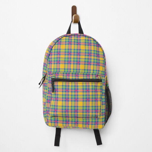 Item preview, Colorful Retro Plaid Grid Seamless Pattern designed and sold by AleksaDesignMTL.