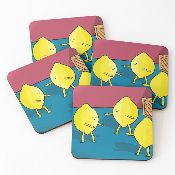 Item preview, Lemon clones pointing at each other designed and sold by BluluStudio.