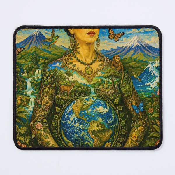 Item preview, Mother Earth Frida designed and sold by reggiemercedes.