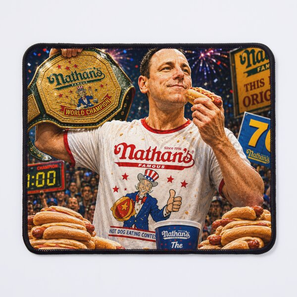 Item preview, Joey Chestnut Nathan's Hot Dog Eating Champion designed and sold by Bigjohn1055.
