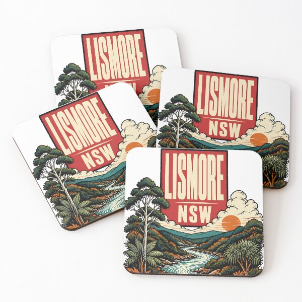 Item preview, Lismore New South Wales Australia Vintage Travel Poster designed and sold by TravelersGems.