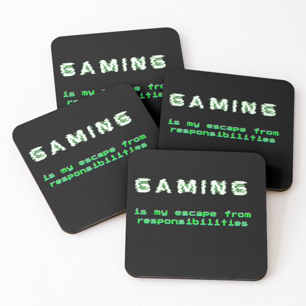 Item preview, Gaming Is My Escape From Responsibilities designed and sold by Tws-Tees.