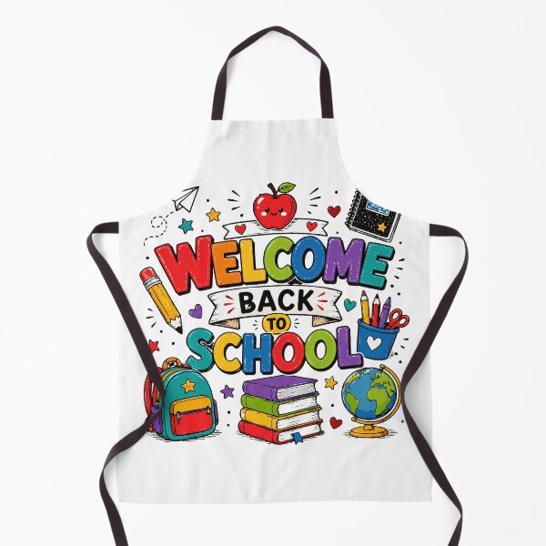 Item preview, Welcome Back to School T-Shirt & Sticker | Colorful School Supplies Design | Student & Teacher Gift designed and sold by Sunday.Supply.