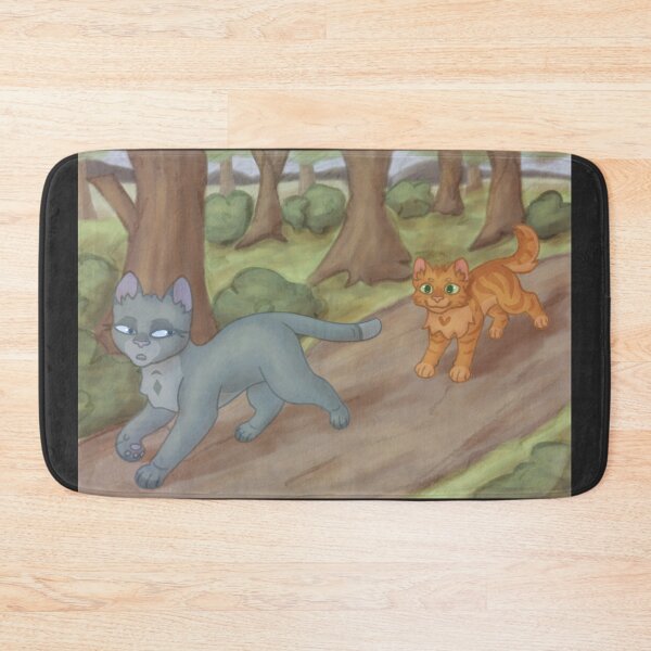 Item preview, Blue Star and Fire Paw - Fighting Felines designed and sold by HeneryettasArt.