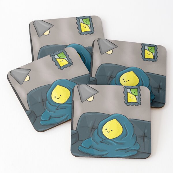 Item preview, Cozy lemon on sofa designed and sold by BluluStudio.