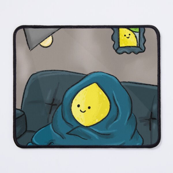 Item preview, Cozy lemon on sofa designed and sold by BluluStudio.