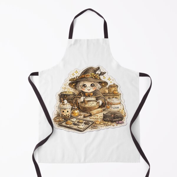Item preview, Grandma Witch Baking Cookies | Cute Halloween stickers designed and sold by Collins Design.