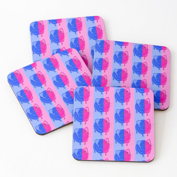 Item preview, Elephant Shrew Splint Pink And Blue Background  designed and sold by missmann.