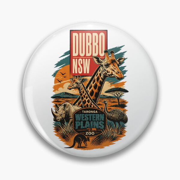 Item preview, Dubbo New South Wales Australia Vintage Travel Poster designed and sold by TravelersGems.