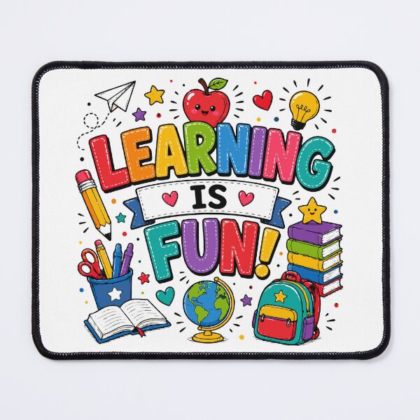 Item preview, Learning Is Fun T-Shirt & Sticker | Cute Back to School Design | Teacher & Student Gift designed and sold by Sunday.Supply.
