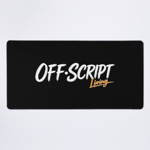 Item preview, Copy of Off Script Living Logo - White and Ochre  designed and sold by Woop Woop .