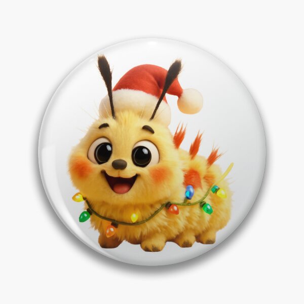 Item preview, Christmas Tussock Moth Caterpillar designed and sold by Sillytoe.