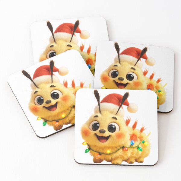 Item preview, Christmas Tussock Moth Caterpillar designed and sold by Sillytoe.
