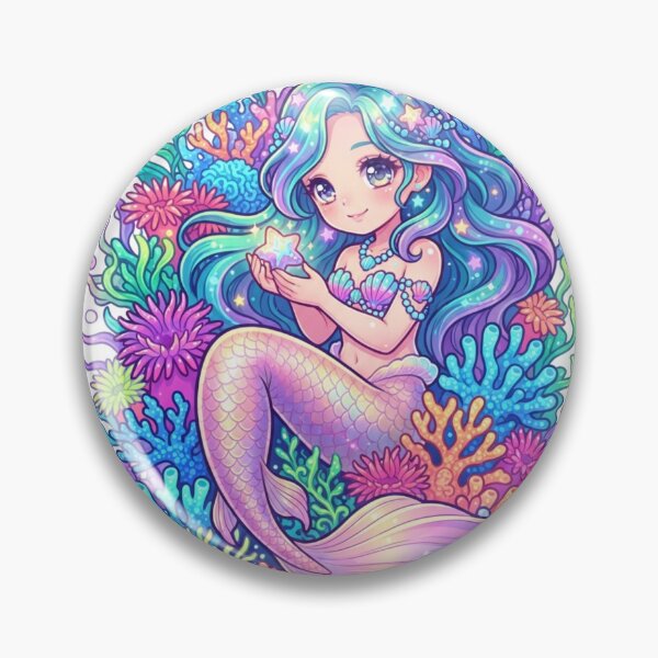 Item preview, beautiful mermaid designed and sold by PP&RAINBOW SHOP.