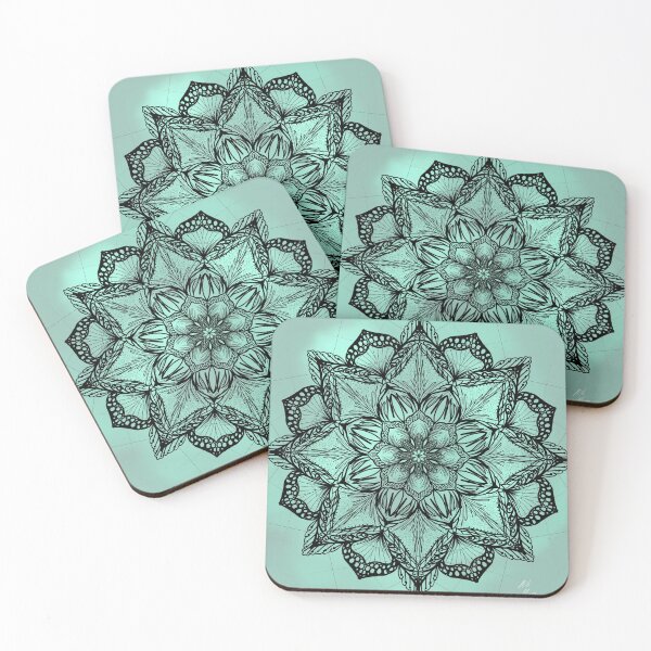 Item preview, Green Mandala designed and sold by Ash Pheonix Art.
