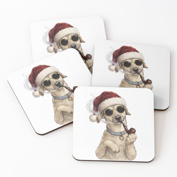 Item preview, Funny Cool Dog Happy New Year Design designed and sold by LinaDesign Store.